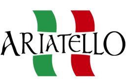 Pizzeria Ariatello logo.